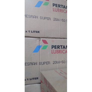 oli mesran super oil pertamina 0.8l 800ml perdus 1 dus isi 24bot