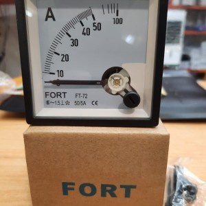 FORT AMPERE METER FT-72 30/5 via CT 30A