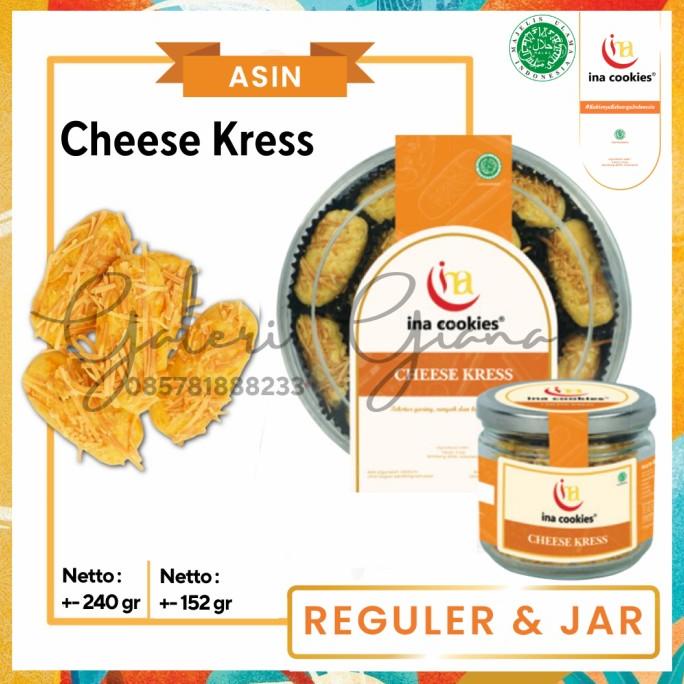 

Limited! Ina Cookies Cheese Kress Reguler - Nice Parcel