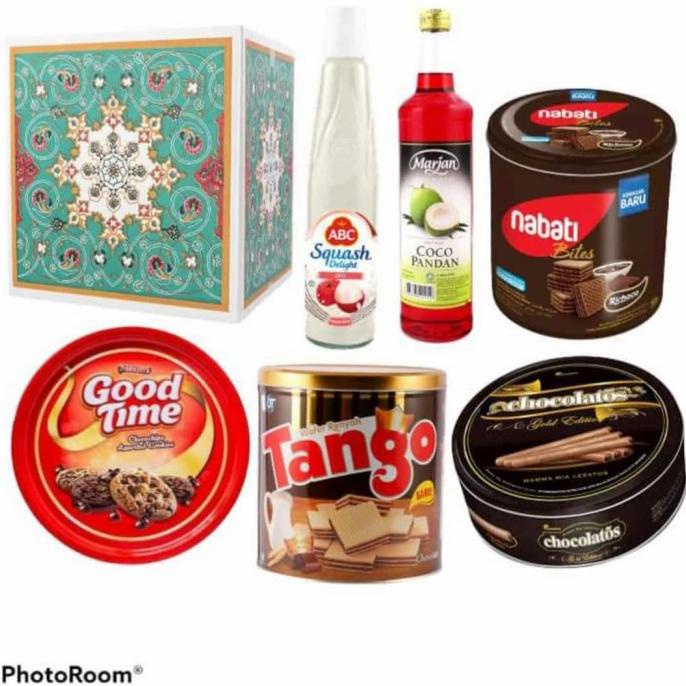 

Paket Parcel Ramadan Toples Dan Sirup Nabati Marjan ABC selamat Tango