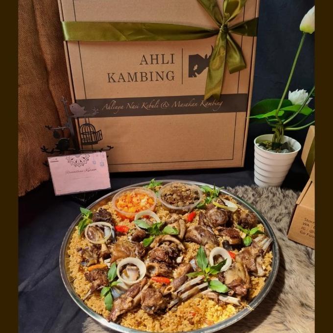 

Hampers Nasi MIX (Kebuli-Mandhi) Tampah 10 Porsi