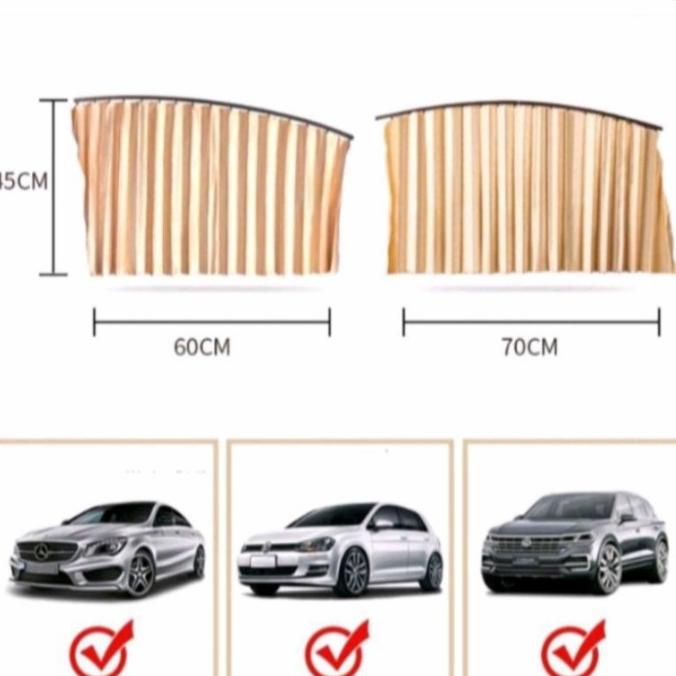 Tirai Jendela Mobil Hordeng Mobil Honda City Premium Universal