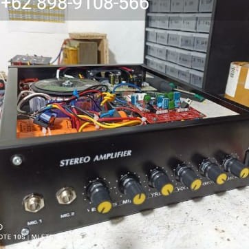 Terlaris Power Amplifier 10 Ampere Toroid Stereo