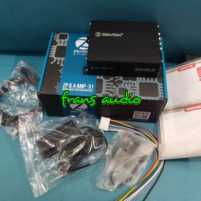 Terlaris Processor Zevox Zp6.4 Amp Zp 6.4Amp 31 Band Eq Dsp Vox Zp 6.4 Amp