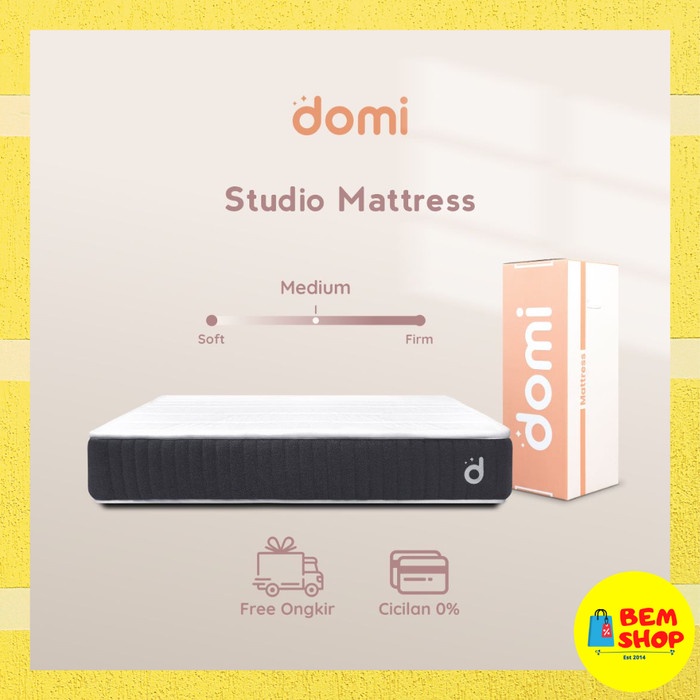 Terlaris Domi Studio Mattress / Kasur Pocket Spring Bed Motion Isolation / Bed