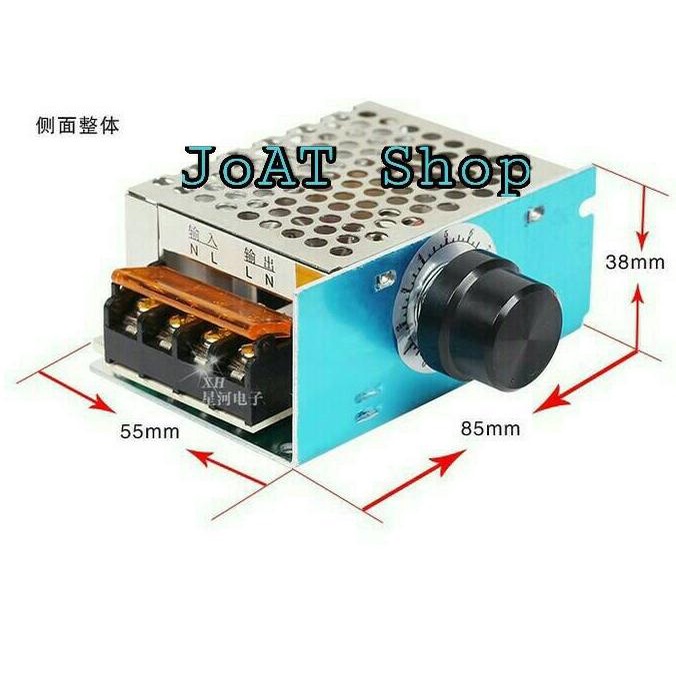 dimmer dimer 4000w + bracket AC 220v