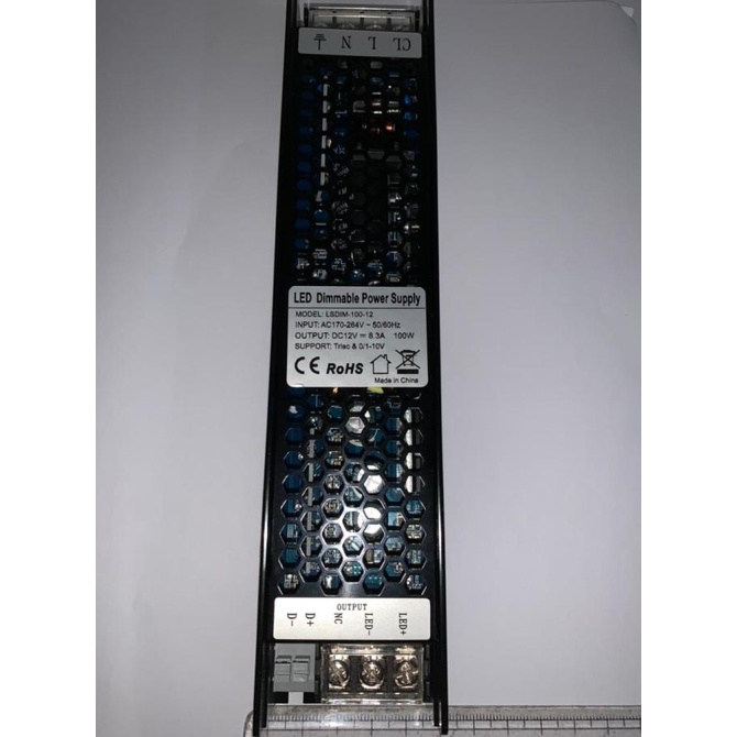 Travo Dimmable Dimmer 100Watt Dc 12V Ballast Dimmer Led Strip 100W 12V