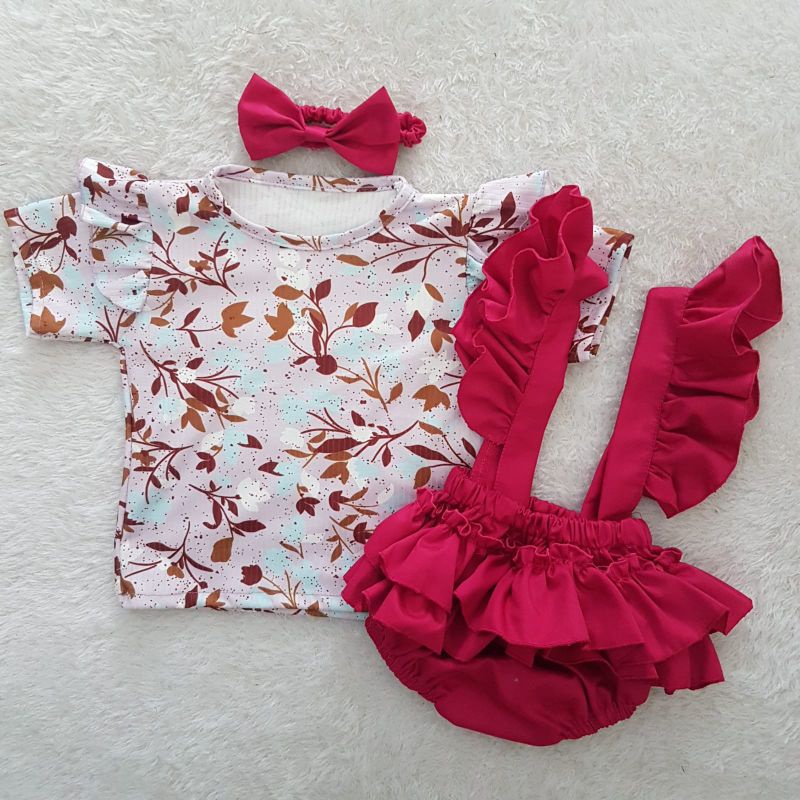 Baju Bayi Jumper spring set