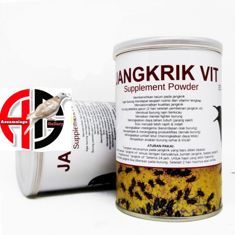 JANGKRIK VIT  SUPLEMEN MAKANAN JANGKRIK SEBELUM DI BERIKAN KE BURUNG