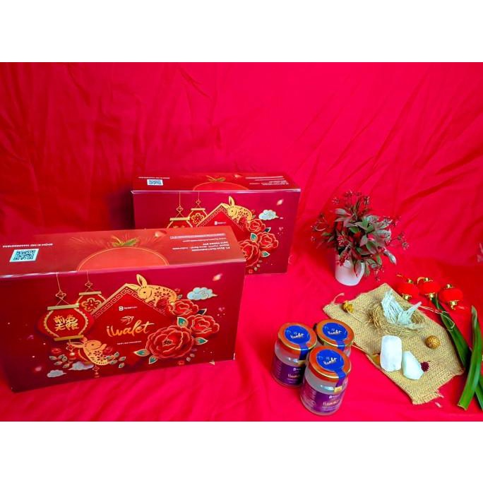 

Hampers Imlek Chinese New Year Iwalet Bird's Nest Sarang Burung Walet