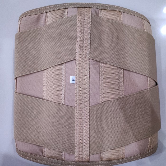 Korset Korset Lumbal Terapi Saraf Terjepit HNP/Sakit Pinggang/Tulang Ekor/LSO - Krem, S(Z7E4) Korset