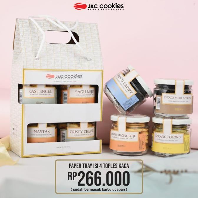 

Promo paket Hampers/gift kue kering Lebaran J&C Cookies