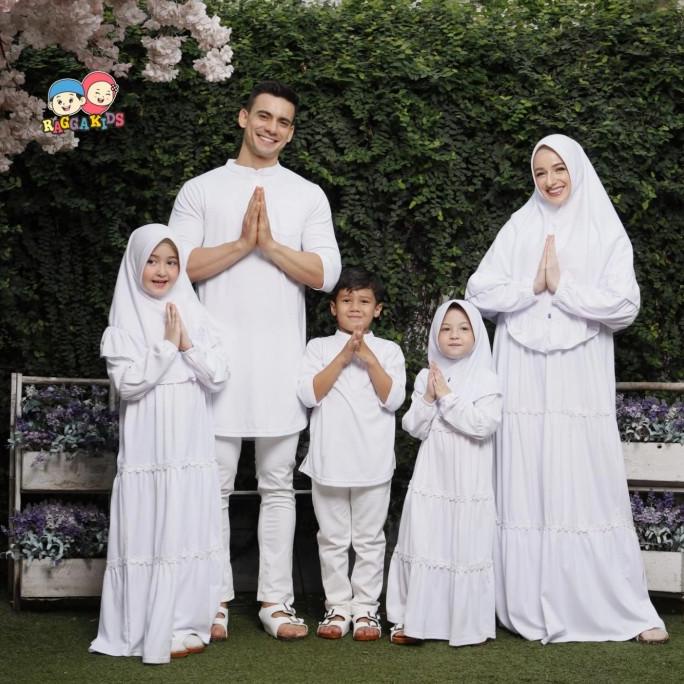 KAOS KOKO PUTIH RAGGA KIDS COUPLE AYAH ANAK