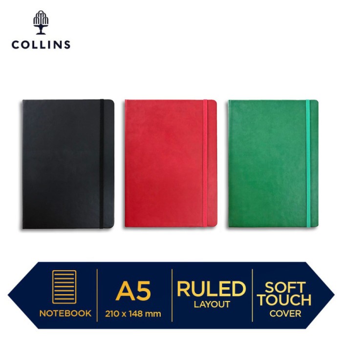 

TERBARU Collins Notebook Legacy A5 Ruled Buku Agenda Jurnal Planner Journal /BUKU TULIS SEKOLAH/BUKU