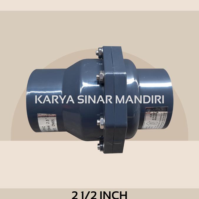 Check Valve Pvc 2 1/2 Inch Socket / Klep Tabok