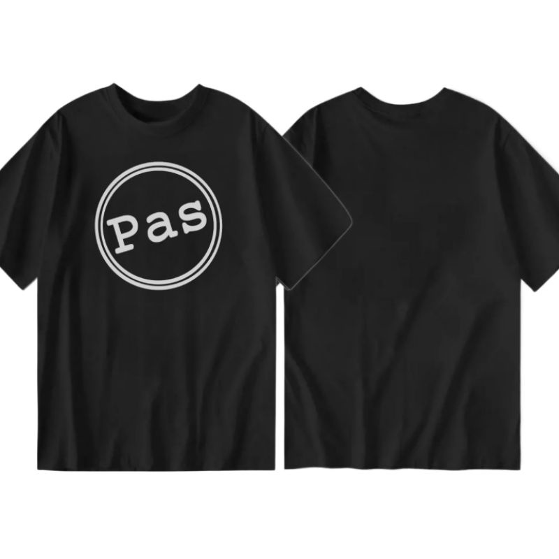 T Shirt Pas Band | Kaos Pas Band | Kaos Band Pas Band | Kaos Band | Pas Band | Hitam | Termurah