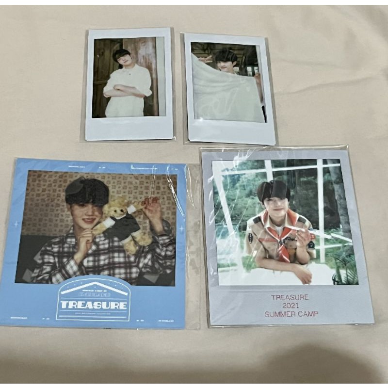 Polaroid Doyoung Treasure Pola Instax Lipss Summer camp Welcol Pramuka Scott