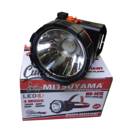 Senter Kepala 50 Watt Led Kuning Mitsuyama Ms-147K