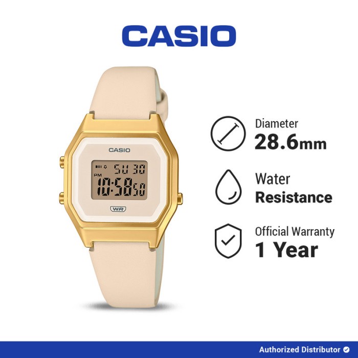 Casio Jam Tangan Original LA680WEGL-4DF