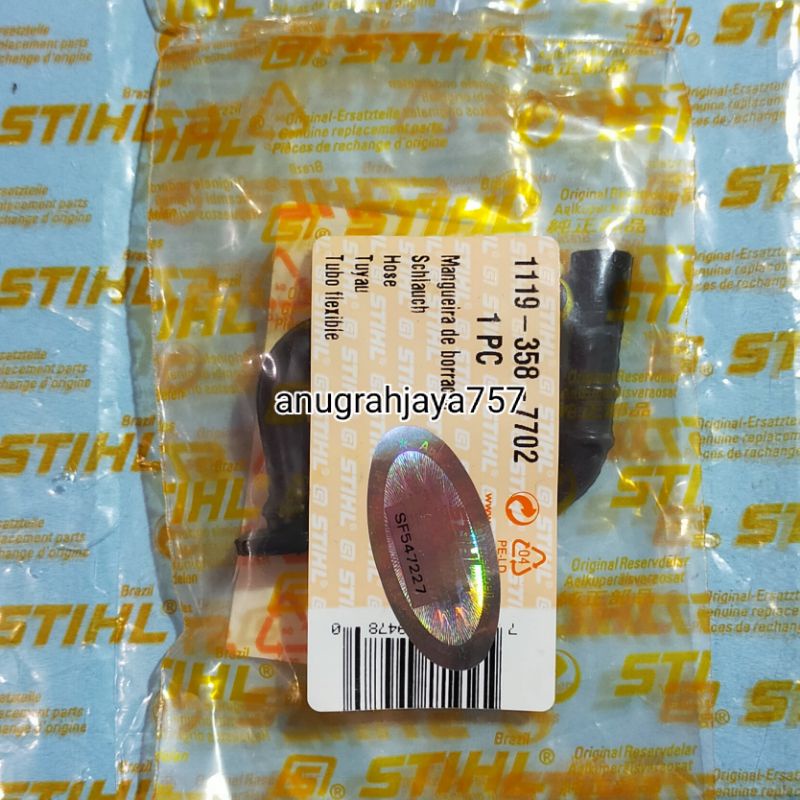Selang minyak stihl original MS-382 stihl original