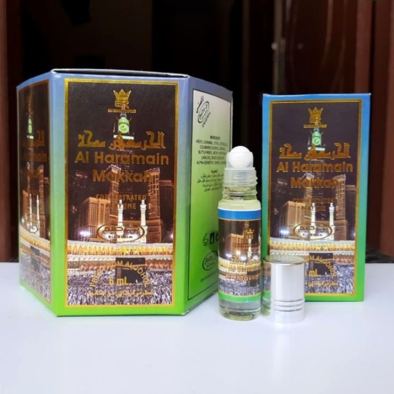 parfum per box al haramain makkah 6ml (6pcs)