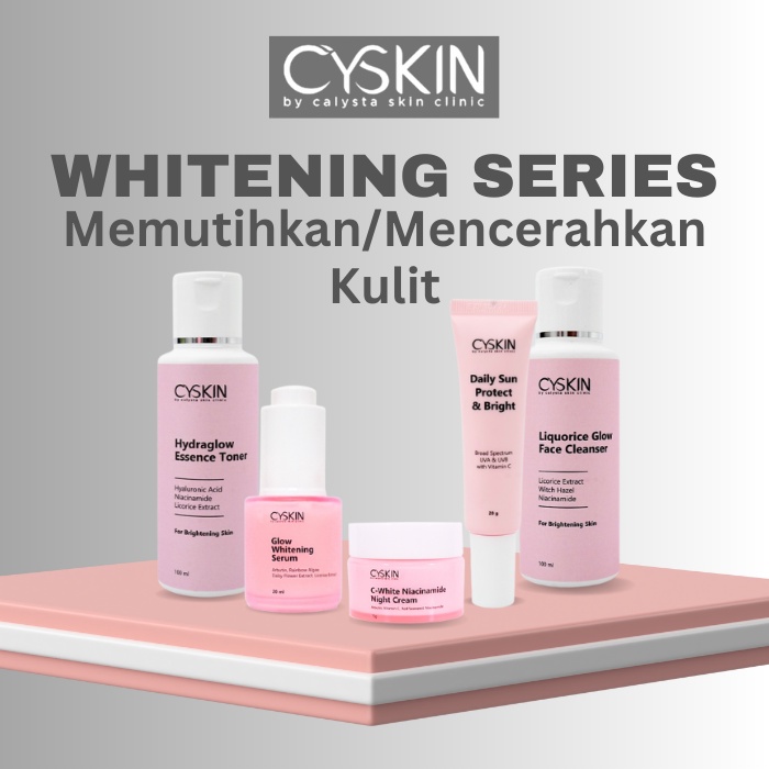 Pencerah Memutihkan Kulit Glow Series Bpom