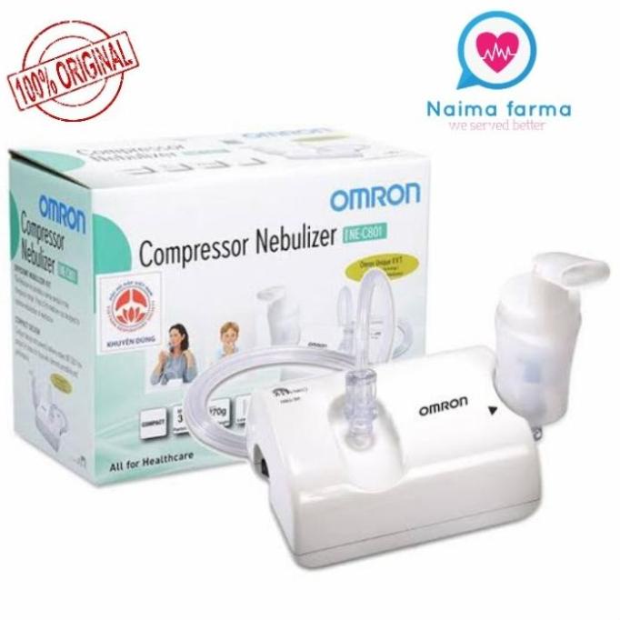 Nebulizer Omron Ne C801 Original/Alat Bantu Pernafasan Omron Nebu C801 Onculaah
