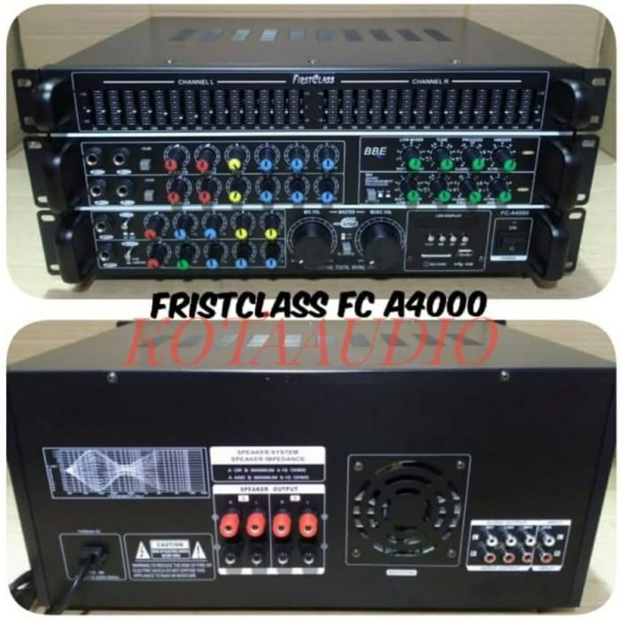 Terlaris Power Mixer Amplifier Firstclass Fca4000/Fc A4000 First Class Fca 4000