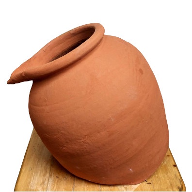 POT PANCURAN AIR TANAH LIAT HIASAN KOLAM IKAN TERAKOTA AIR MANCUR