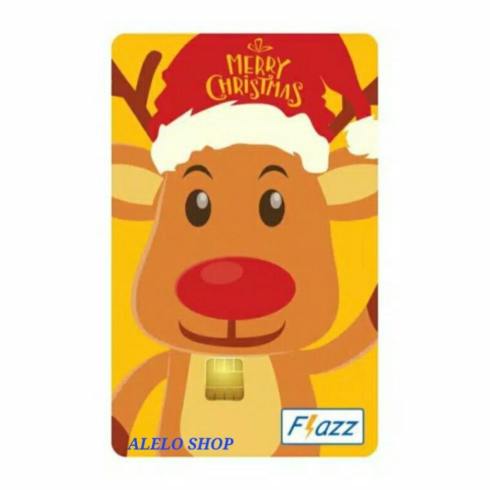 Flazz Bca Christmas Edition Reindeer Edisi Natal Rusa Emoney Etoll