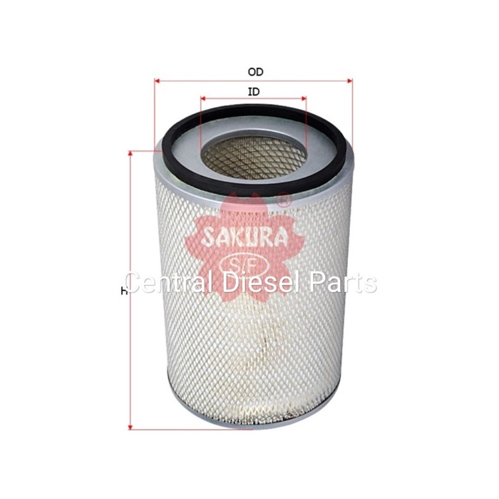 CDPS Air Filter Udara Mercedes OH 917 31130-16400 A-2210 A2210 Sakura
