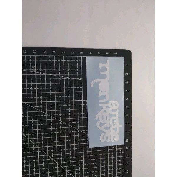 

cutting stiker arctic monkeys