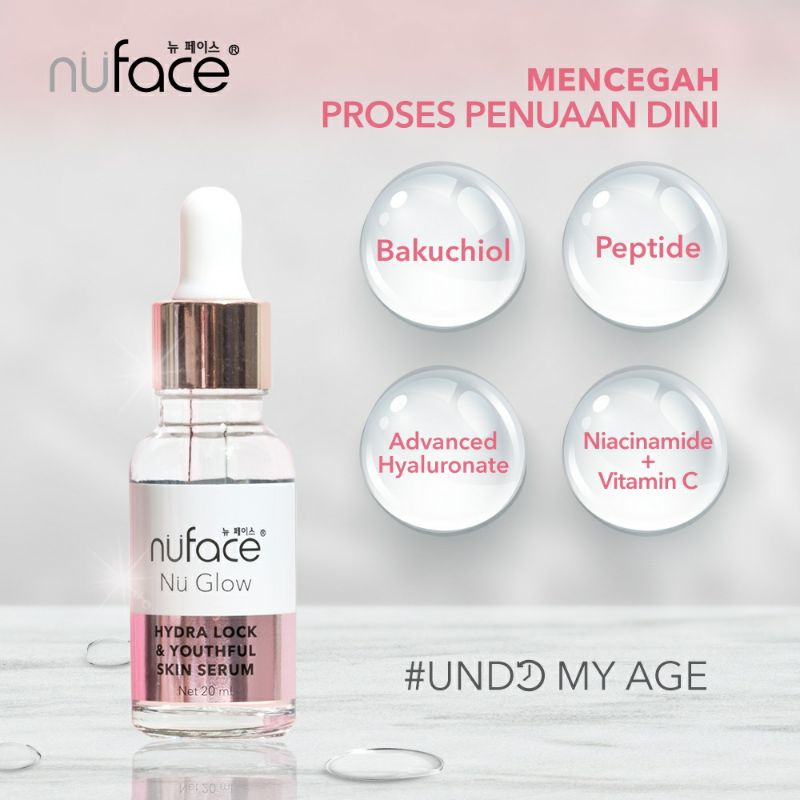 NUFACE NU GLOW HYDRA LOCK &amp; YOUTHFUL SKIN SERUM