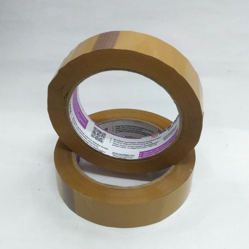 

NACHI Tape Original / Lakban / Isolasi Coklat Berkualitas 100 yards 1 Inch