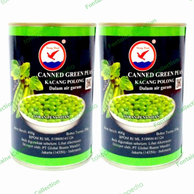 

Su Herring Canned Green Peas 400gr Kacang Polong Kaleng Kapri Ma Ling