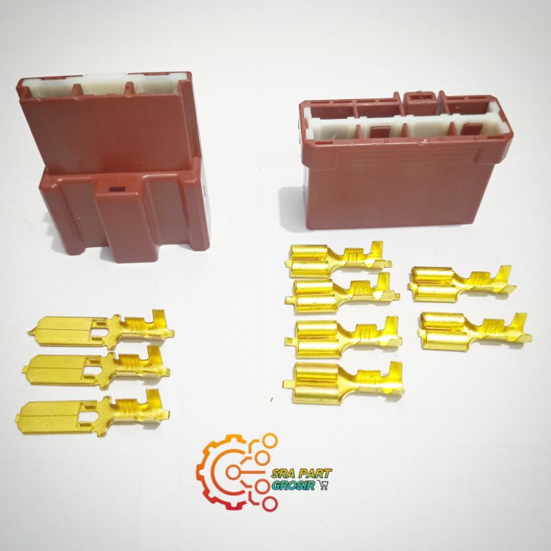 SOKET + SKUN ECM ACG SET HONDA BEAT FI SCOOPY FI VARIO 110 FI ORIGINAL