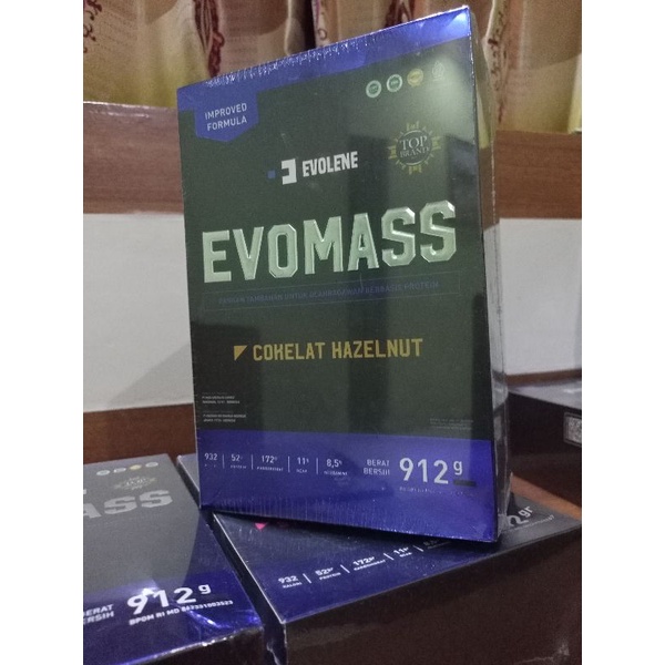 EVOLENE EVOMASS 2lbs / 912gram WEIGHT GAINER