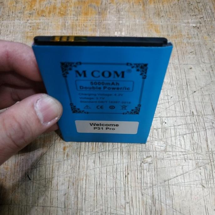 Baterai WELCOME P31 PRO double power battery battle MANTUL