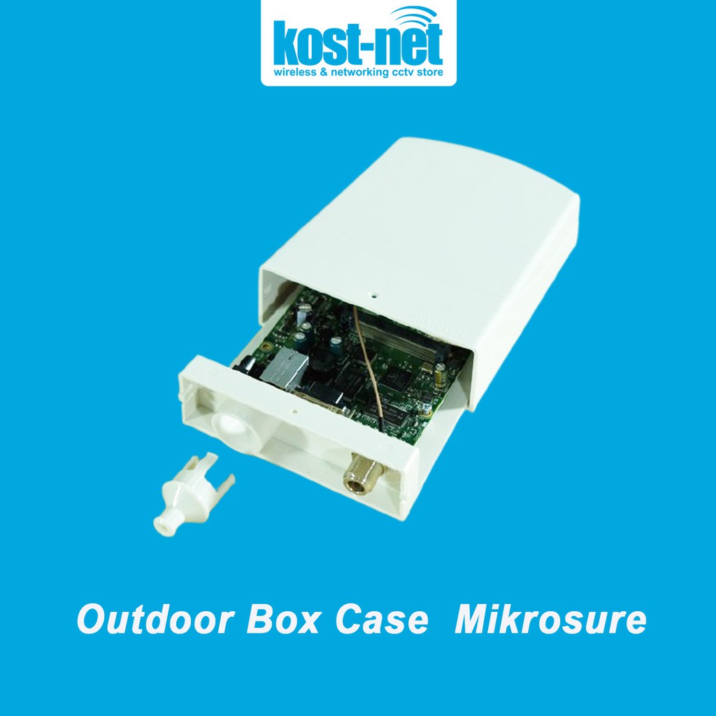 Outdoor Box Case  Mikrosure for Mikrotik Routerboard