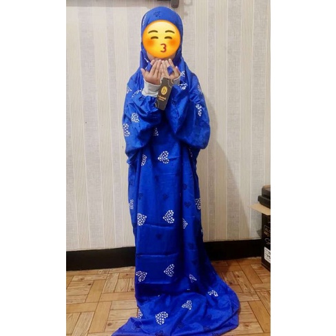 Mukena terusan anak Yabasmah/ Mukena Terusan Hadramaut Anak Terompah/ Yabasmah