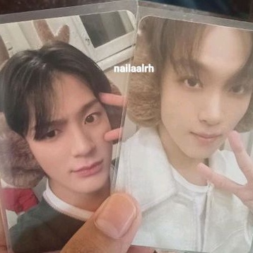 photocard pink christmas random pack