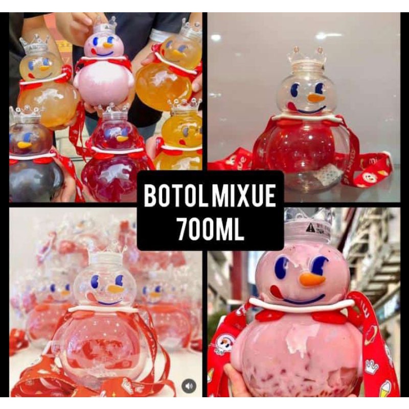 botol mixue 700ml