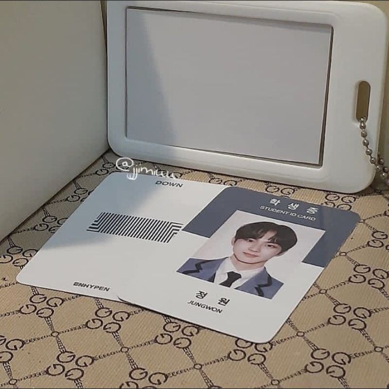 Photocard Enhypen Student id Card