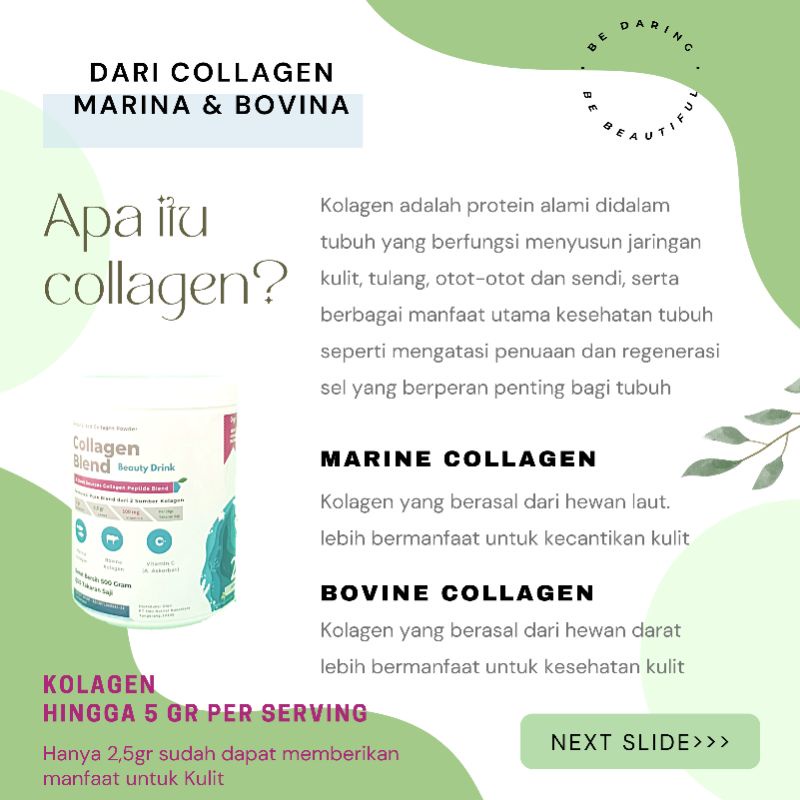 Infinity Collagen Blend 500 gram 25 serving Minuman Kolagen - Beauty Drink