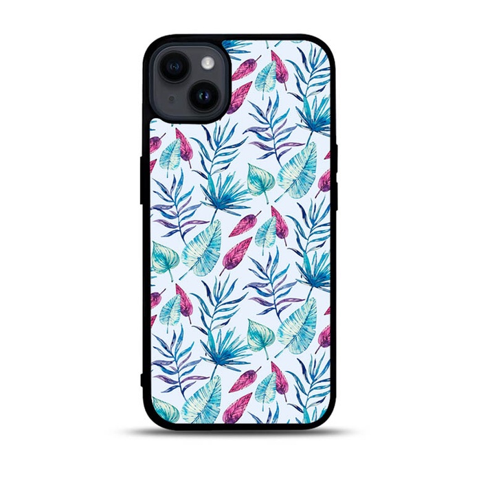 Casing Case iPhone 14 13 12 11 Pro Max Mini Pattern Floral DF275