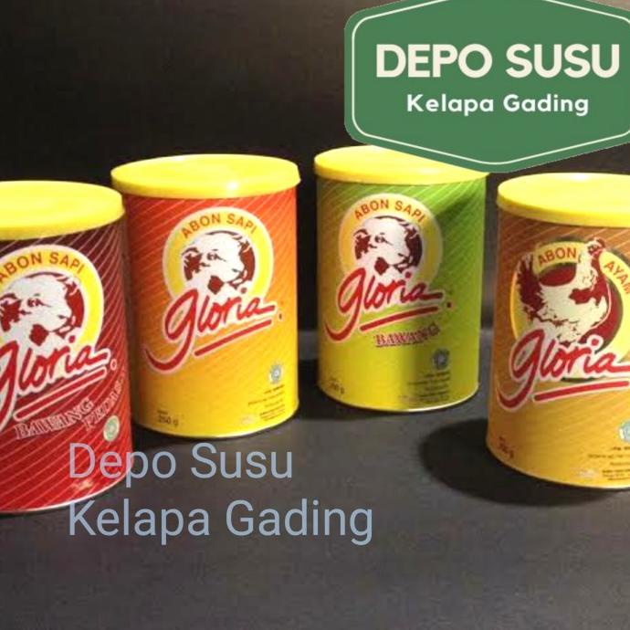 

Abon Sapi Gloria 250gr Original Pedas Bawang | Ayam 250 gr Gram Halal
