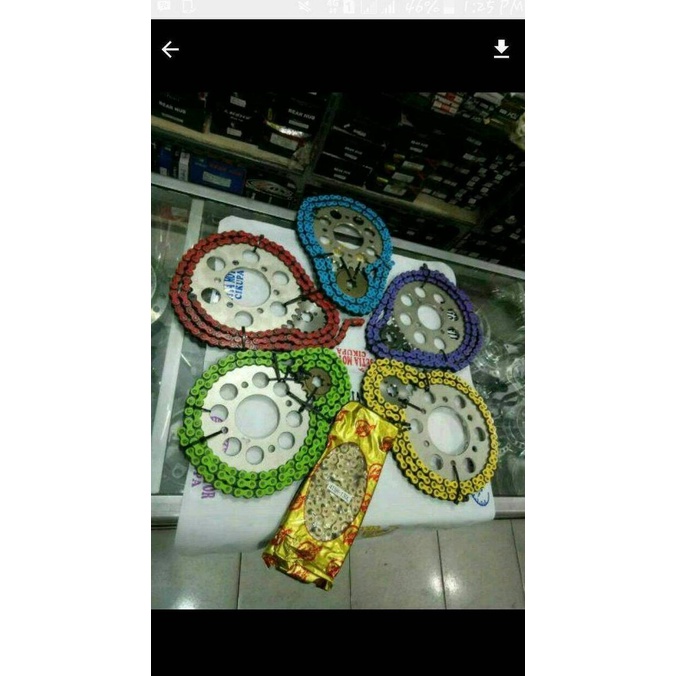 Gear Set Gir Set Sss 415 Honda Karisma Supra Revo Blade Dll