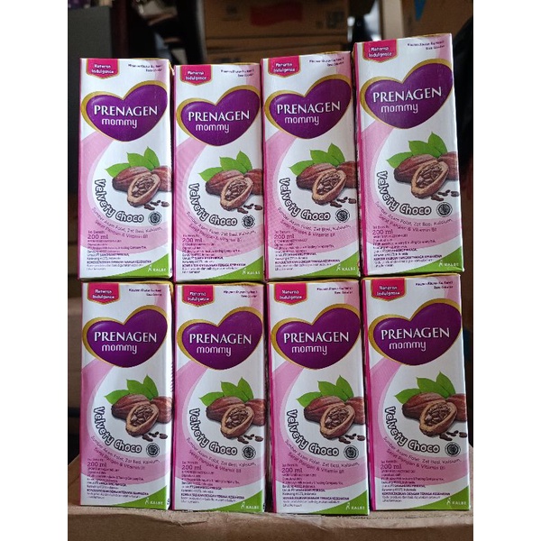 

Susu UHT Prenagen Rasa Velvety Chocolate/Cokelat Ukuran 200ml Susu UHT ibu hamil praktis siap diminum