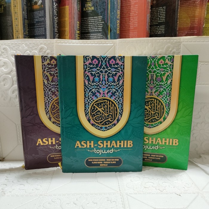 Alquran Ash Shahib Tajwid A4, Non Terjemah Alquran Ashahib Utsmani