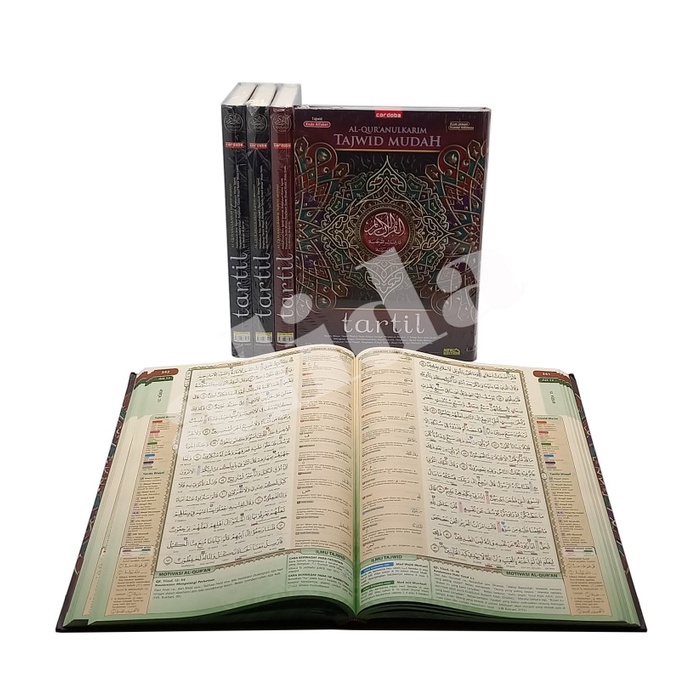 Alquran Arab Latin Tartil Cordoba Uk BESAR A4 Al-Quran Tajwid Mudah